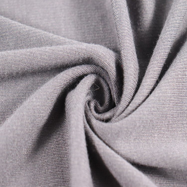 220GSM Rayon/algodão/intertravamento de elastano modal para pijamas, tecido de malha