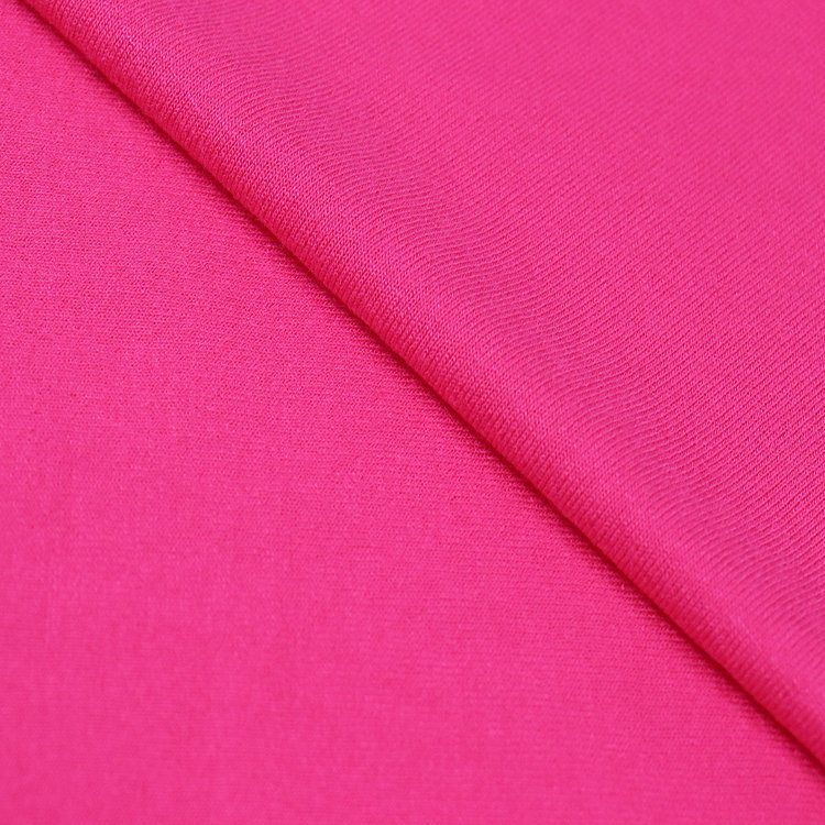 Cr Single Jersey, tecido de tricô de algodão rayon para roupa de dormir