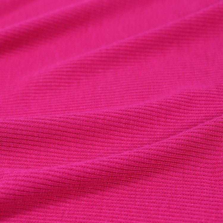 Costela de elastano de viscose, tecido de tricô para roupas íntimas 2*2