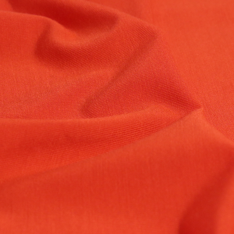 Camisola elástica modal Lenzing 180GSM, tecido de tricô para vestuário