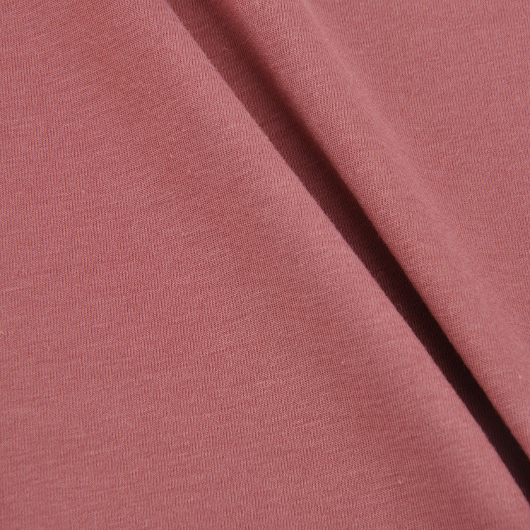 Camisa de algodão Lenzing Modal Spandex, chamuscado, tecido de malha para vestuário