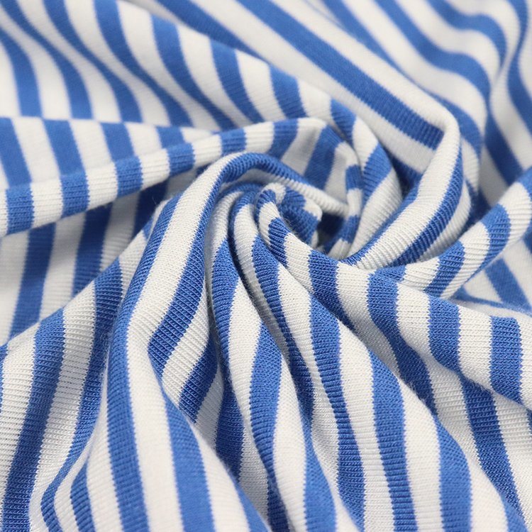 Camisola elástica modal Lenzing anos 50, listra, tecido têxtil para roupas íntimas