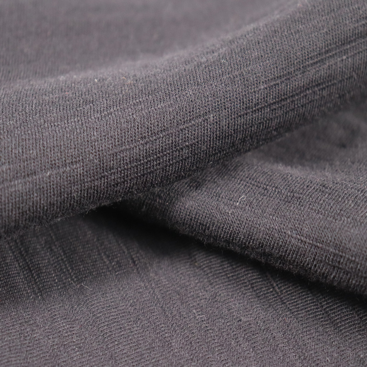 21s 100% algodão Slub Jersey, tecido de malha