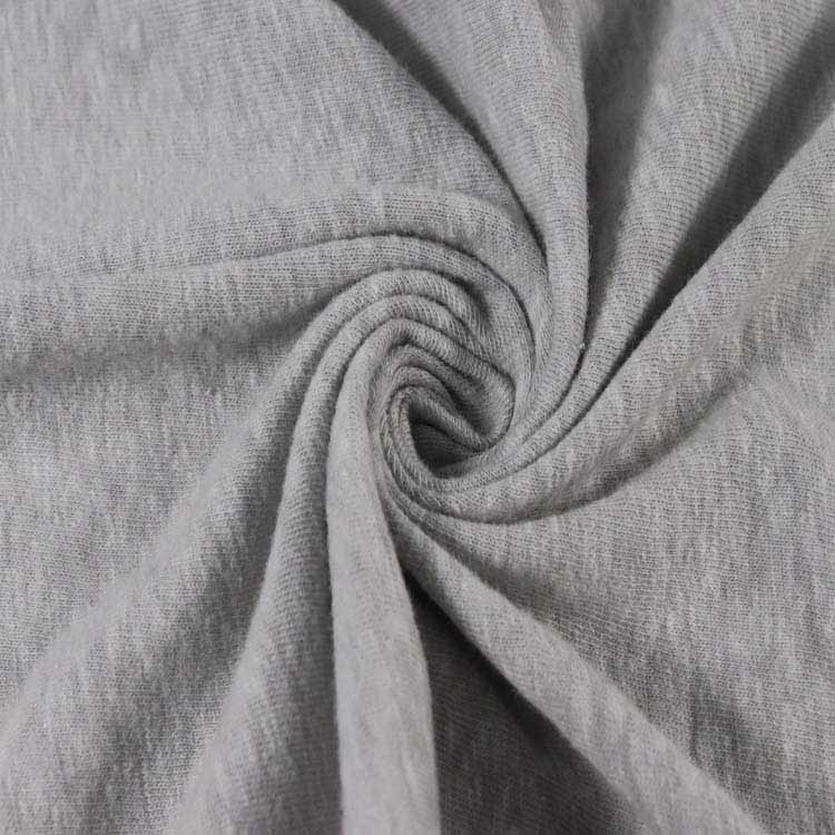 Jersey simples de poliéster algodão viscose para camiseta