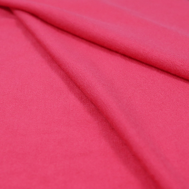 Camisola elástica de viscose 220GSM Eco-Vero Lenzing, tecido para pijamas