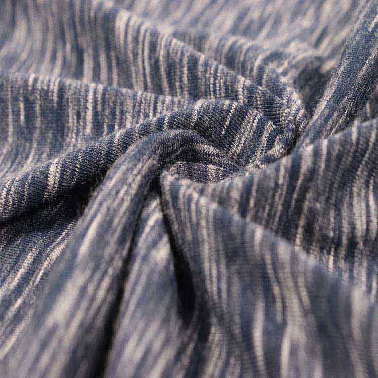 T/R Spandex Jersey, tecido de tricô de poli/viscose, corante espacial