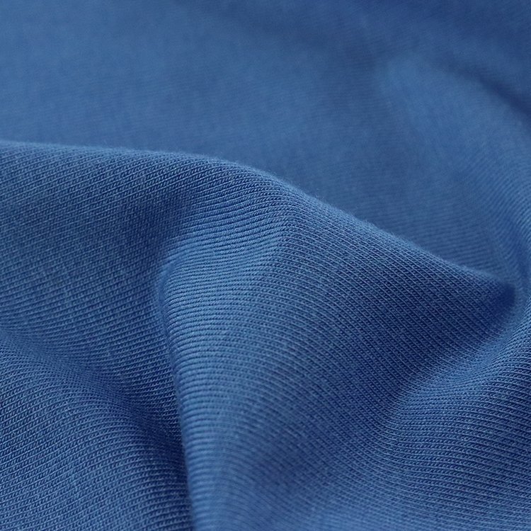 Camisa de algodão 180GSM Pima Spandex, tecido para roupas íntimas