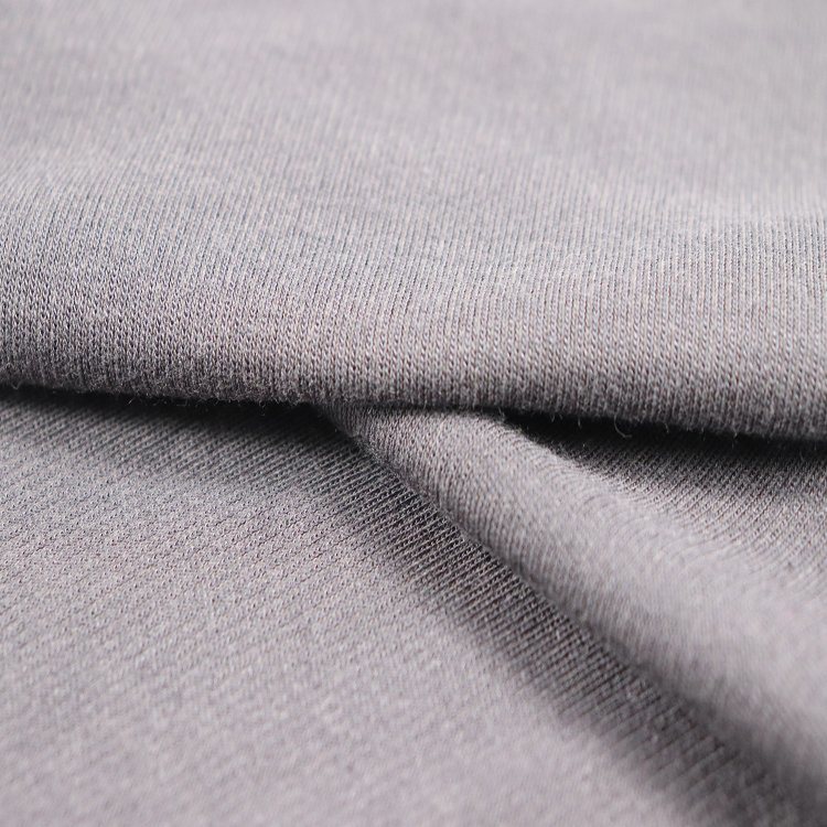 220GSM Rayon/algodão/intertravamento de elastano modal para pijamas, tecido de malha