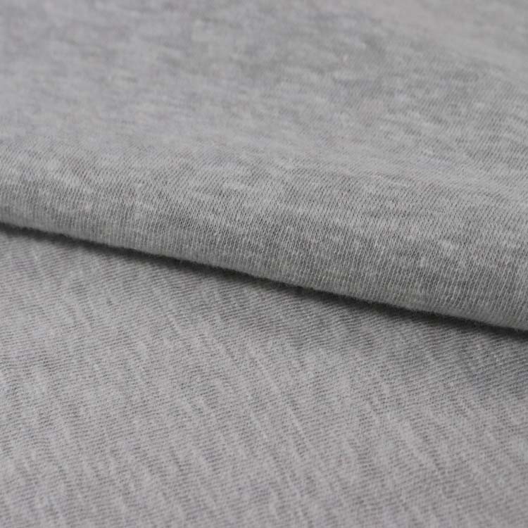 Jersey simples de poliéster algodão viscose para camiseta