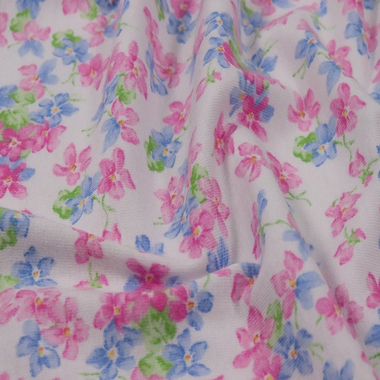 Jersey simples 140g C/R, tecido tricotado para pijamas, estampado