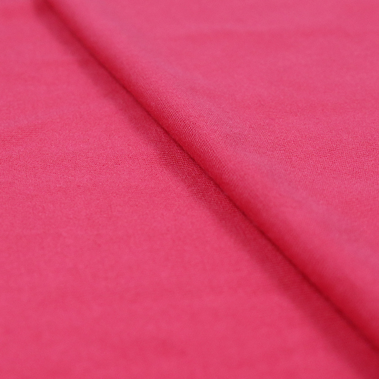 Camisola elástica de viscose 220GSM Eco-Vero Lenzing, tecido para pijamas