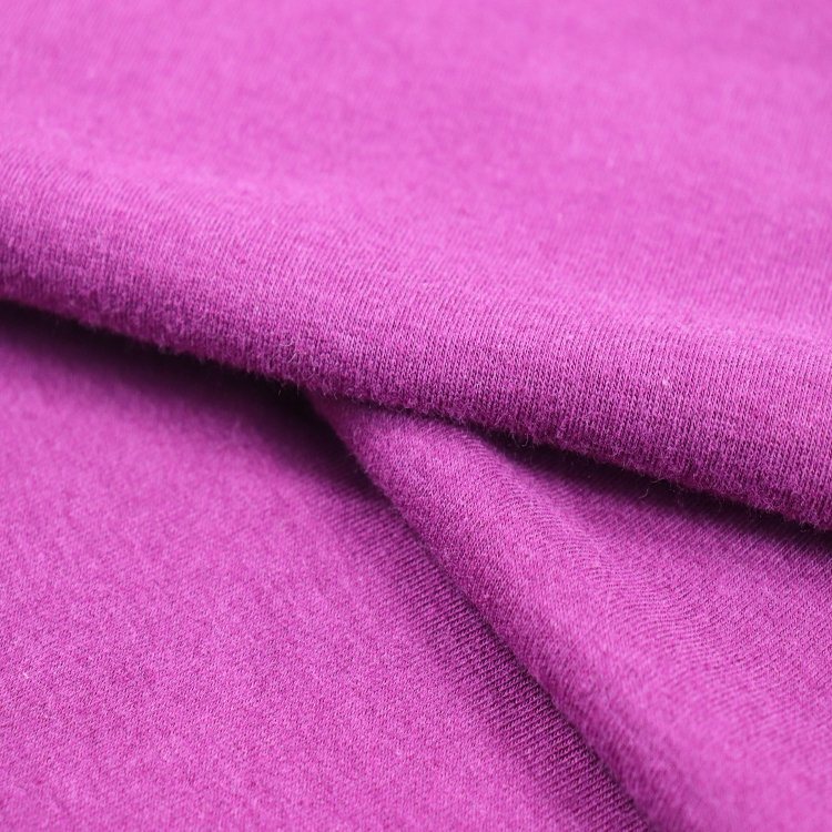 Tr Spandex Jersey, poliéster/viscose (rayon) tecido de vestuário