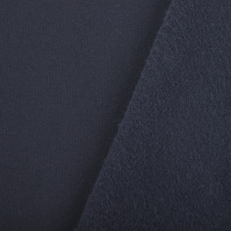 Terry Eco-Vero Viscose Spandex, Escovado, Tecido de Malha para Vestuário