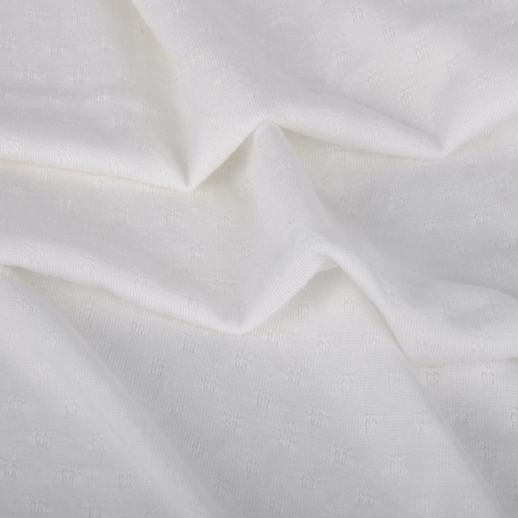 Modal Spandex Jacquard，Tecido de tricô para roupas de dormir