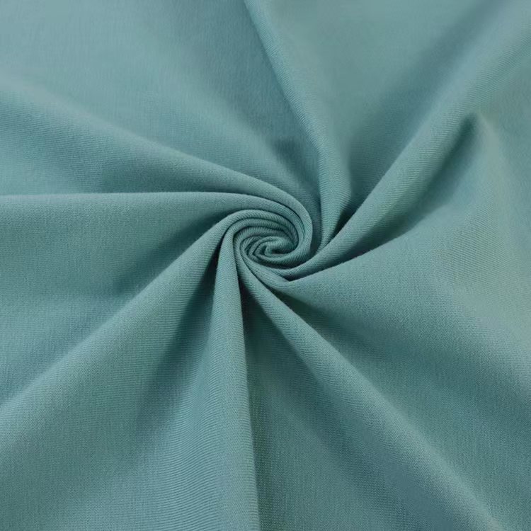 Jersey de algodão orgânico Spandex, tecido de malha para roupas íntimas
