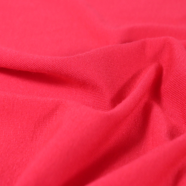 Tecido de tricô 96% Rayon com elastano, anti-bolinhas, Mvs, 210GSM