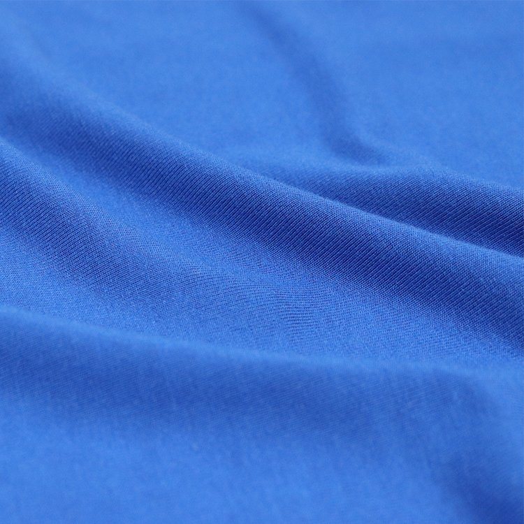 Camisola de elastano modal Micro Lenzing, 210GSM, tecido macio para as mãos